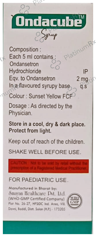 Ondacube Syrup