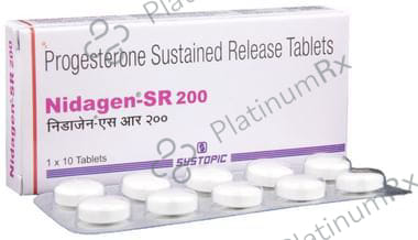 Nidagen SR 200mg Tablet 10s