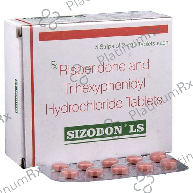 Sizodon LS 2/2mg Tablet 10s