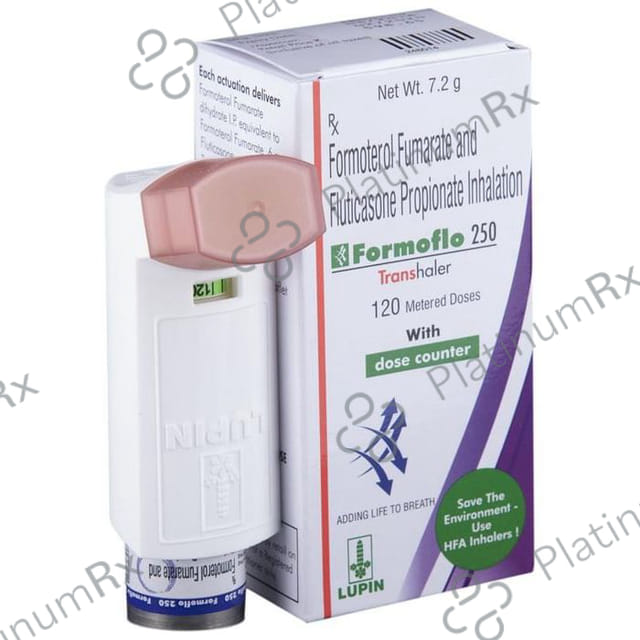 Formoflo 6/250mcg Transhaler 120MDI