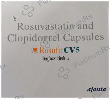 Rosufit CV 5/75mg Capsule 15s