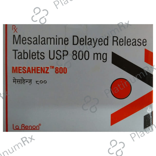 Mesahenz 800mg Tablet DR 10s