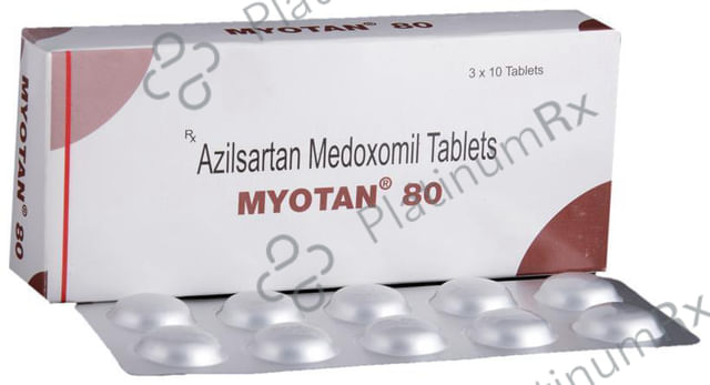 Myotan 80mg Tablet 10s