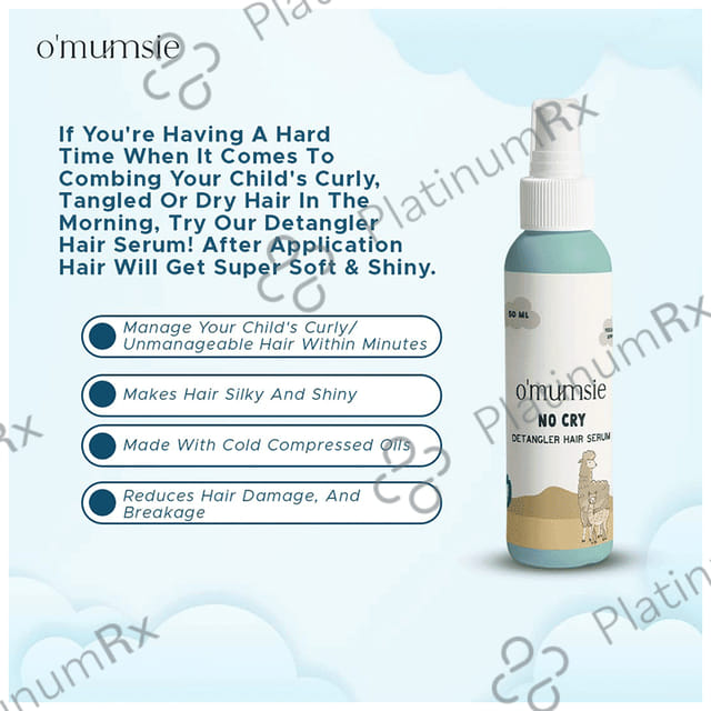 O'mumsie No Cry Detangler Hair Serum