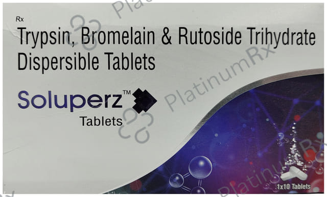 Soluperz 180/96/200mg Tablet DT 10s