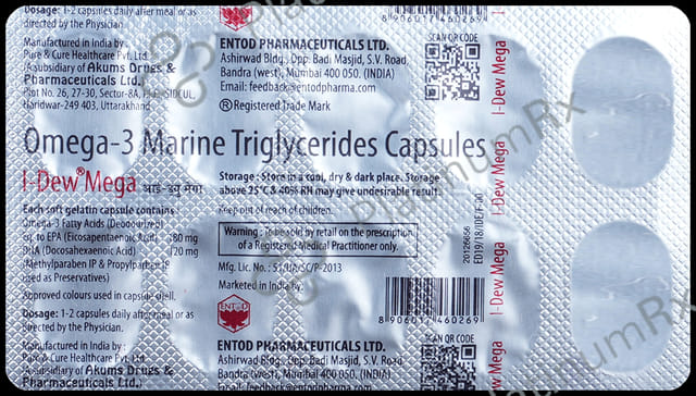 I dew Mega Soft Gelatin Capsule 10s