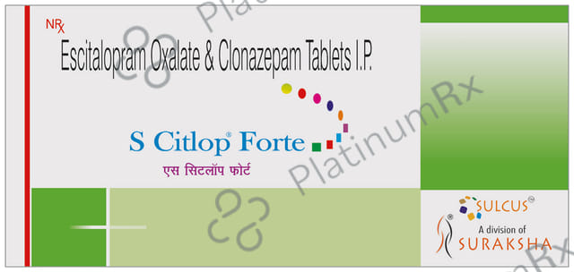 S Citlop Forte 0.5mg/10mg Tablet