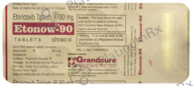 Etonow 90mg Tablet 10s