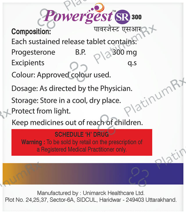 Powergest SR 300 Tablet