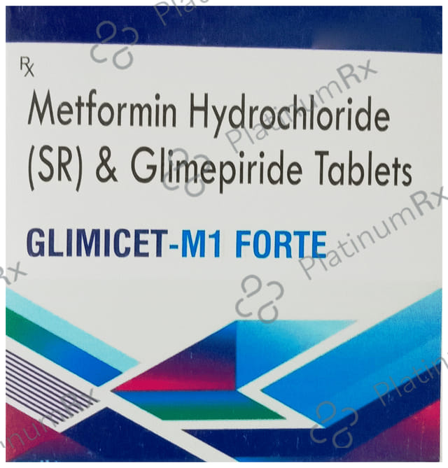 Glimicet-M 1 Forte Tablet SR