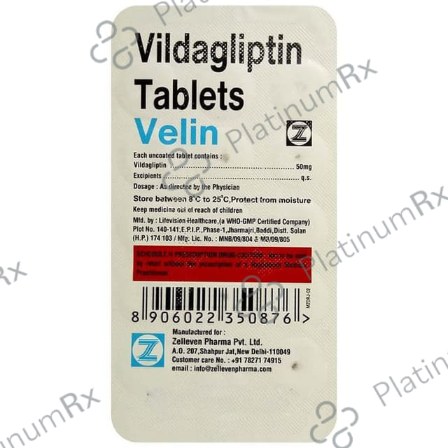 Velin 50mg Tablet 15s