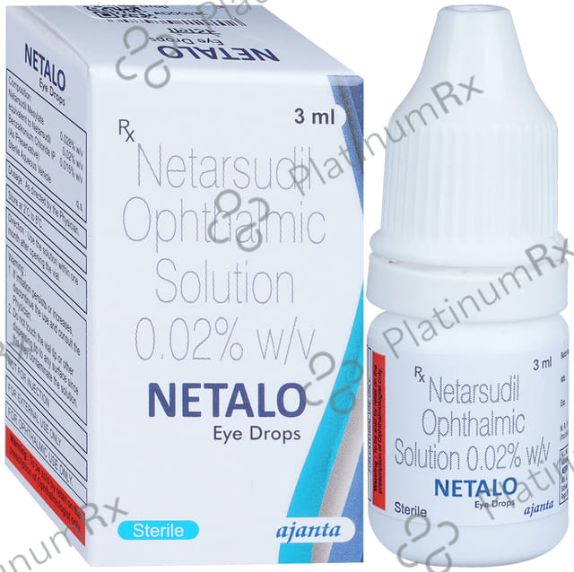 Netalo 0.02% Ophthalmic Solution 3ml