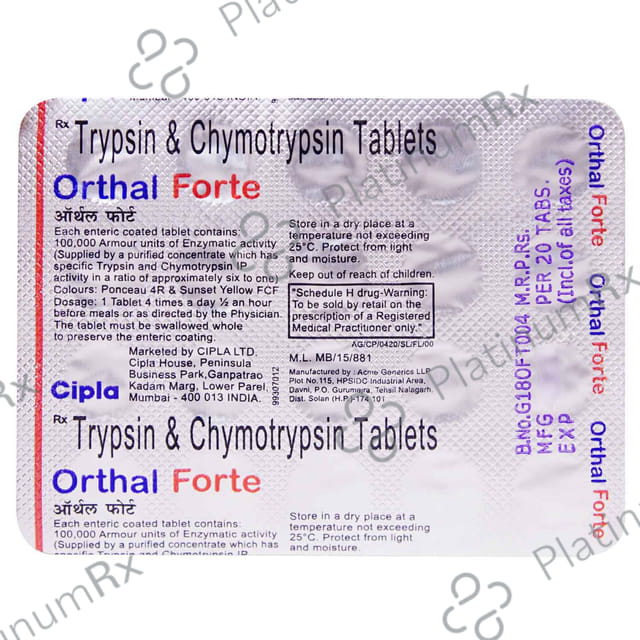 Orthal Forte 100000IU Tablet 20s