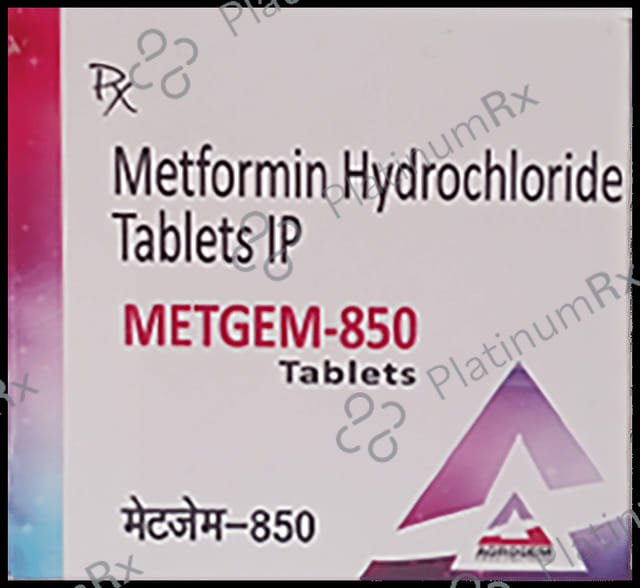 Metgem 850 Tablet