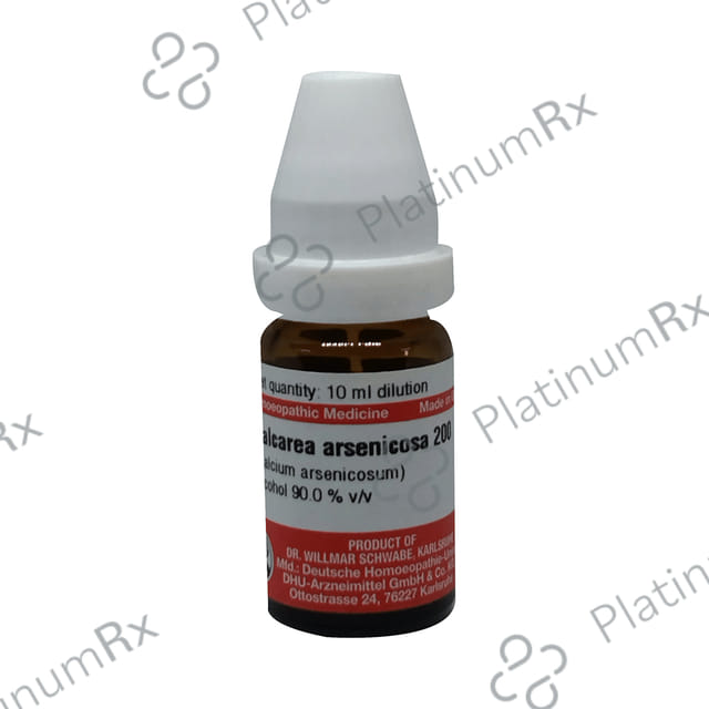 Dr Willmar Schwabe Germany Calcarea Arsenicosa Dilution 200