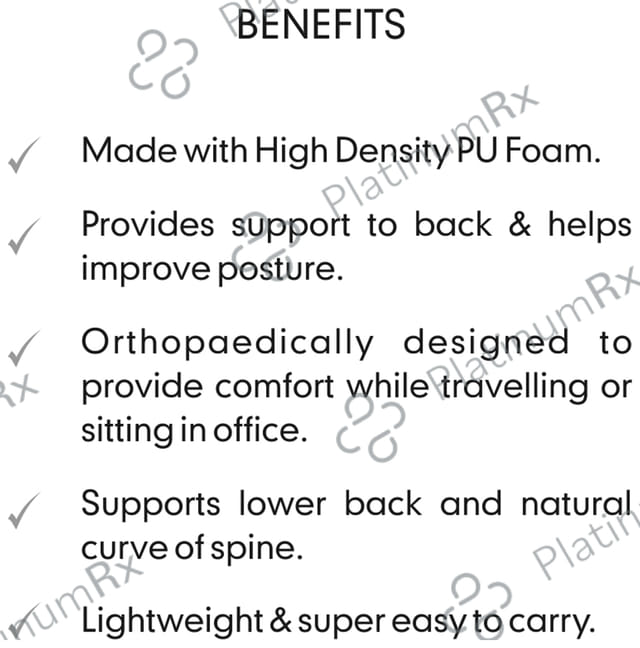 Dr Ortho Orthopaedic Back Support Grey