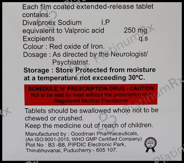 Divasan ER 250 Tablet