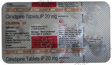 Cilidin 20mg Tablet 15s