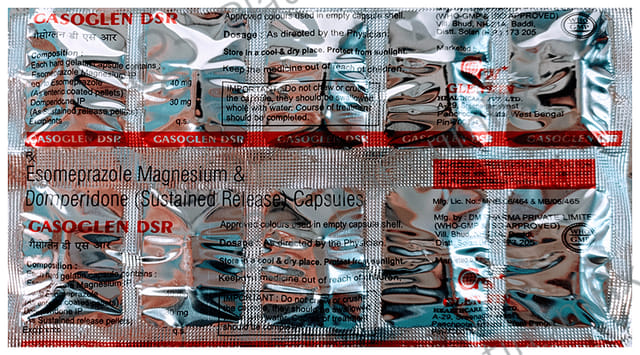 Gasoglen DSR 30/40mg Capsule 10s