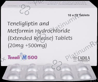 Tenali M 500/20mg Tablet ER 10s