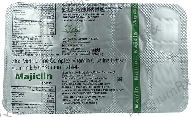 Majiclin Tablet