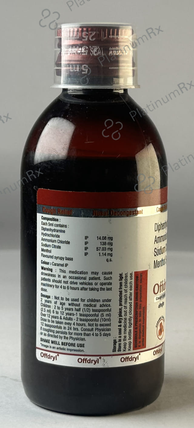 Offdryl Cough Syrup 100ml