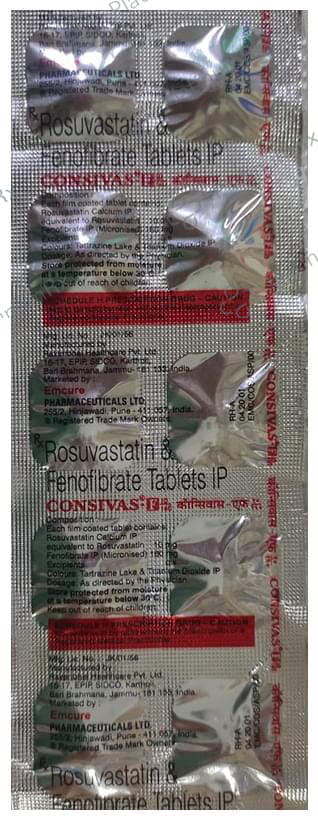 Consivas F 10/160mg Tablet