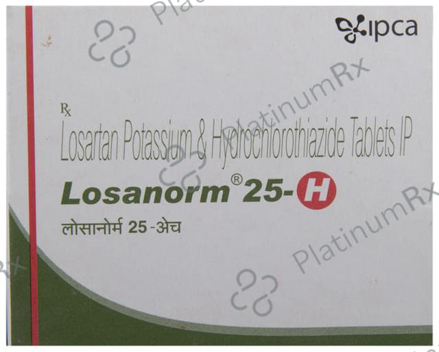 Losanorm H 25/12.5mg Tablet 10s