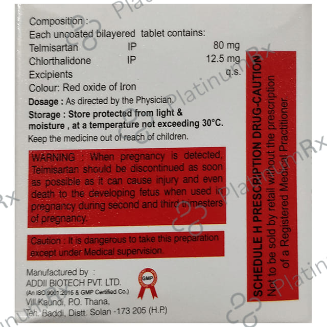 Telmecaid CH80 Tablet