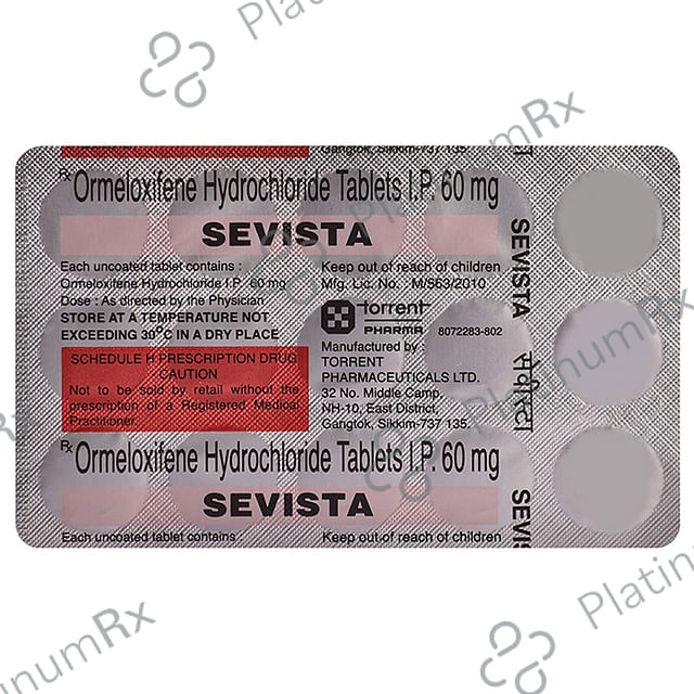 Sevista 60mg Tablet 15s