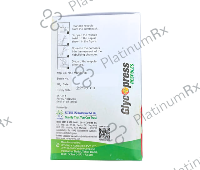 Glycopress 25mcg Respule 5*2ml