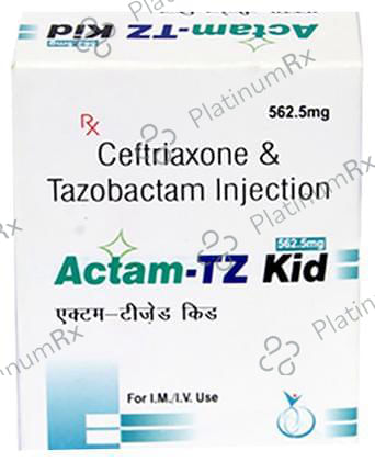 Actam-TZ Kid 562.5mg Injection