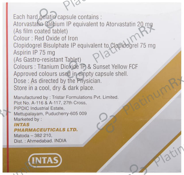 Clavix Gold 20 Capsule