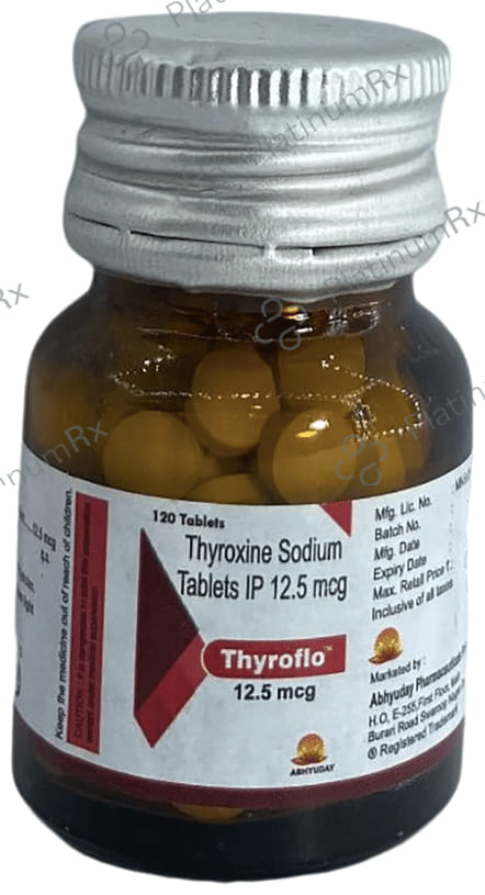 Thyroflo 12.5mcg Tablet 120s