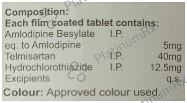 Arbitraz AMH 40/5/12.5mg Tablet 15s
