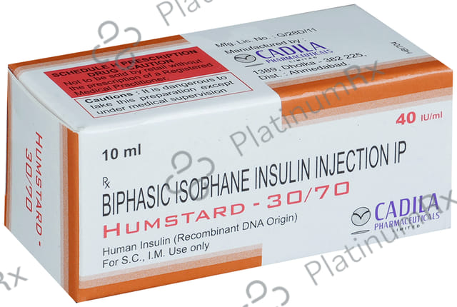 Humstard 30/70 (40 IU/ml) (1*10ml Vial)