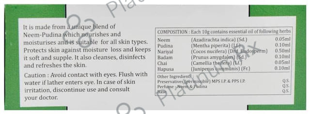 Kudos Neem-Pudina Gentle Cleansing Bar