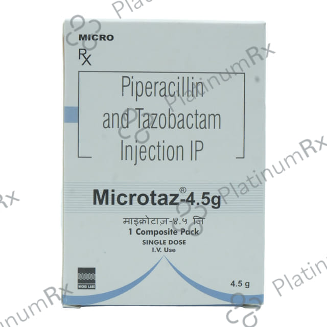 Microtaz 4000 mg/500 mg Injection