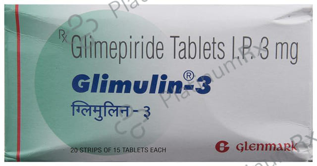 Glimulin 3mg Tablet 15s