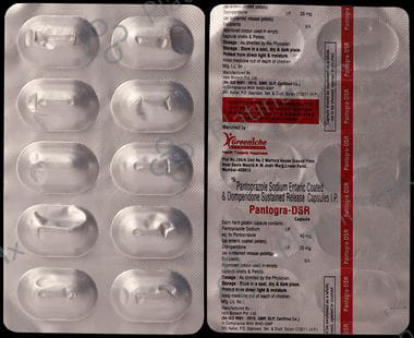 Pantogra D 30mg/40mg Capsule SR