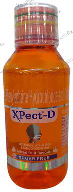 Xpect-D Syrup Mixed Fruit Sugar Free