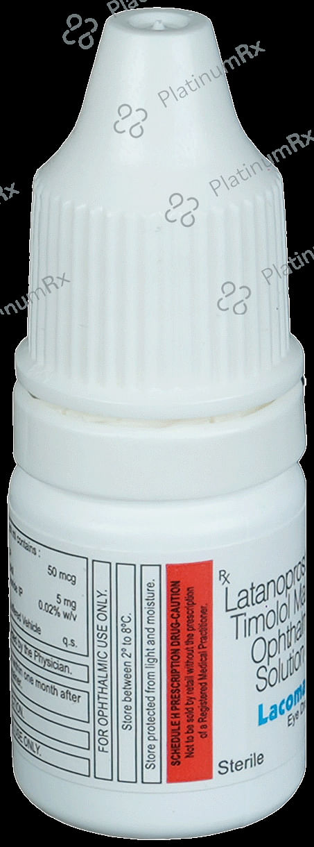 Lacoma T 50mcg/5mg Eye Drop 2.5ml