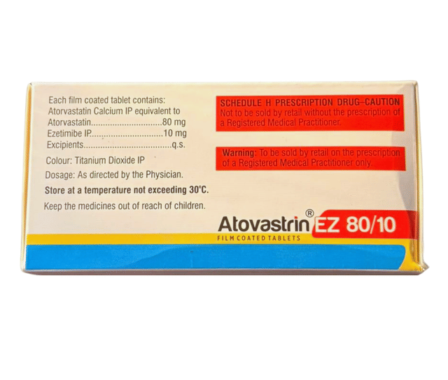 Atovastrin EZ 80/10 Tablet 15s