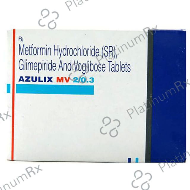 Azulix MV 2/500/0.3mg Tablet SR 10s