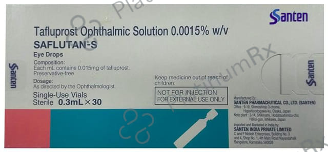 Saflutan-S Eye Drop (0.3ml Each)
