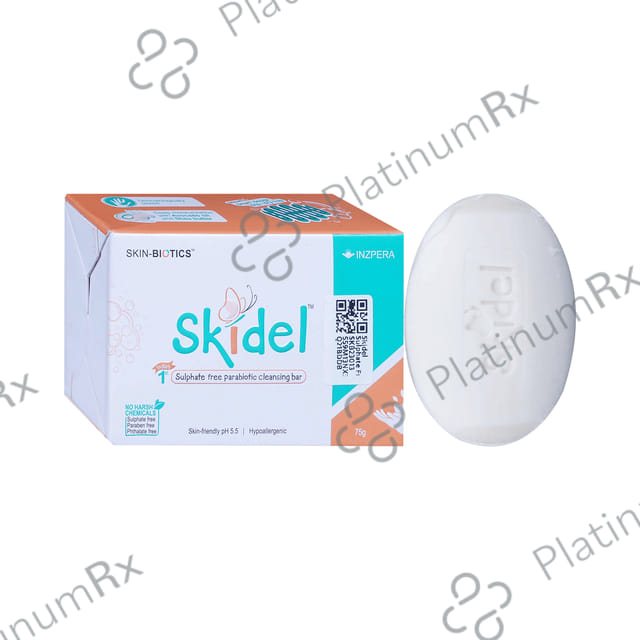 Skidel Sulphate Free Parabiotic Cleansing Bar