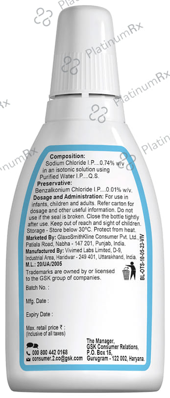 Otrivin Saline Nasal Spray 10ml