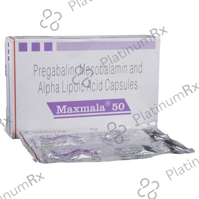 Maxmala 50 Capsule 10s