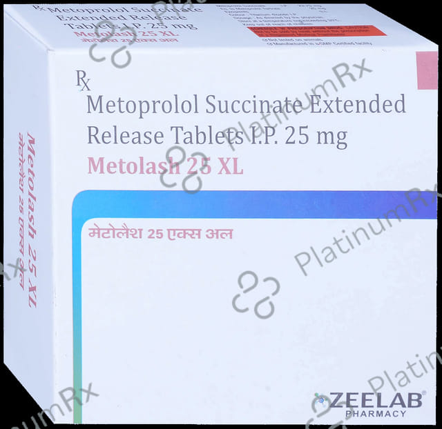 Metolash XL 25mg Tablet ER