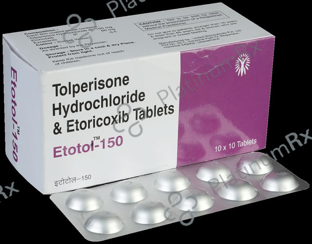 Etotol 150/60mg Tablet 10s